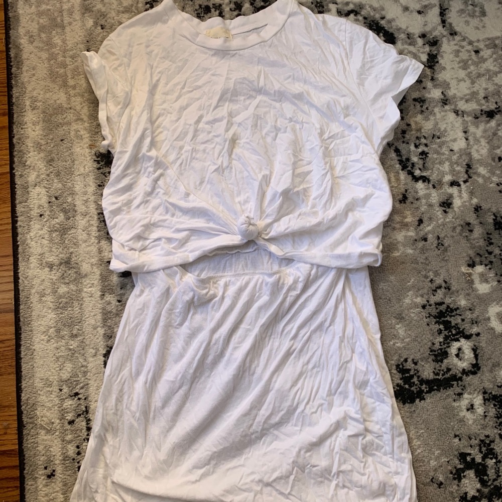 urban outfitters open middle dress